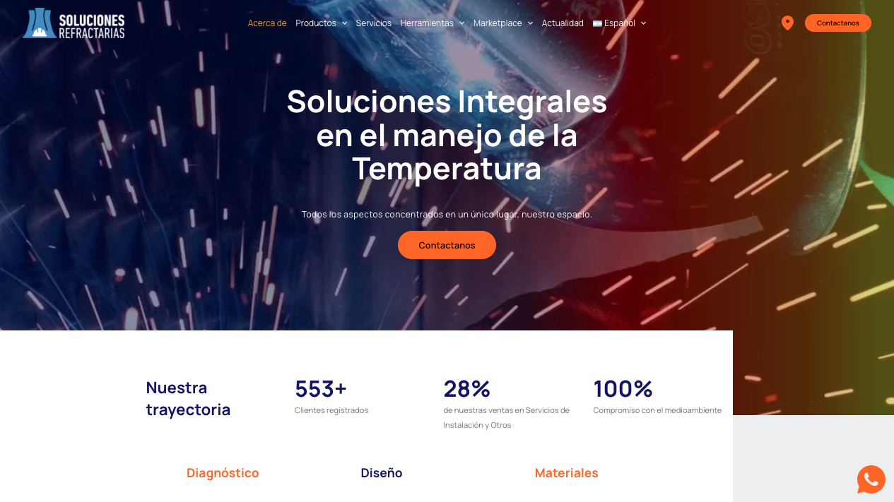 Image form project "Soluciones Refractarias"